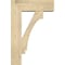 Ekena Millwork Imperial Block Rough Sawn Bracket w/ Offset Brace, Douglas Fir, 8"W x 24"D x 36"H BKT0806X24X36IMP05RDF - alternate 4